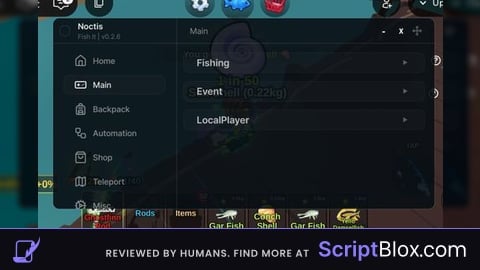 NOCTIS FISH IT KEYLESS NOCTISHUB