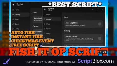 Fish It Script BEST Auto Farm Free Instant Fishing