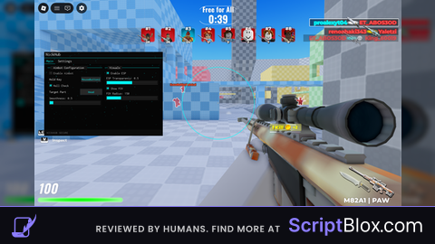 Nickhub Aimbot and Esp Pov Circle and Wallcheck