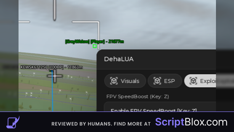 DEHALUA script KEYLESS
