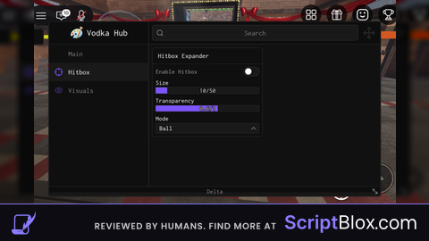 Vodka Hitbox ESP Tracker Keyless