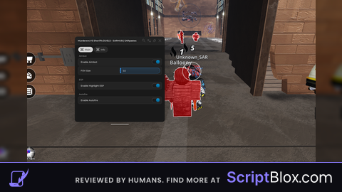 murders vs sheriffs duels script I AIMBOT I ESP I AUTOFIRE