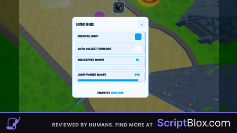 Auto Jump, Walk Speed, Auto Collect, Inf Jump