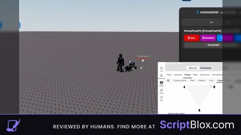 FE HUMANOID GUI  BETA TROLL SCRIPT