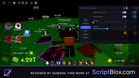 KEYLESS SCRIPT AUTOFARM , EGG ESP