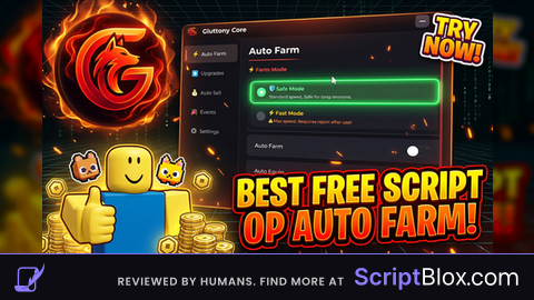 Best Free auto everything script by Gluttony Core!