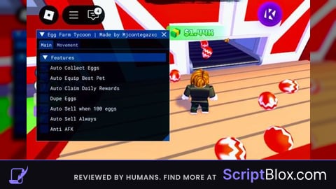 Script Auto Collect Egg And More Free Script