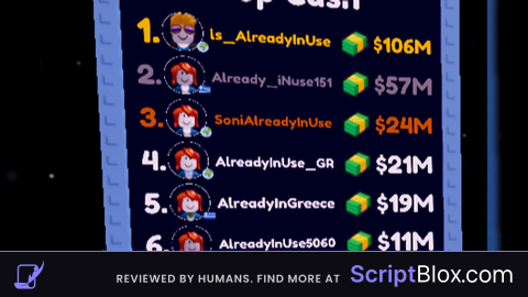 INF MONEY Dupe Script