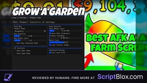Grown a Garden OP SCRIPT AUTO FARM