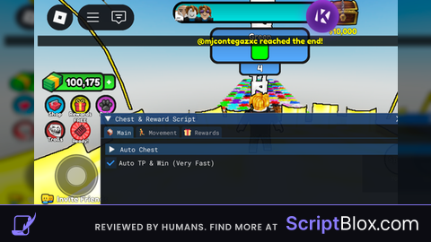 Color Block Bridge Script Auto Tp Chest
