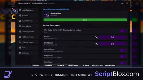 Shadow Hub Better Ui | No Ban | Bypass Anti Cheat