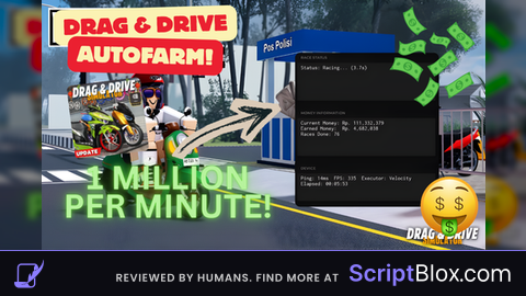 Drag Drive Simulator Script