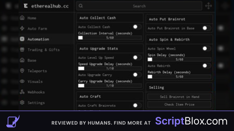 etherealhubcc BEST SCRIPT 100 FEATURES