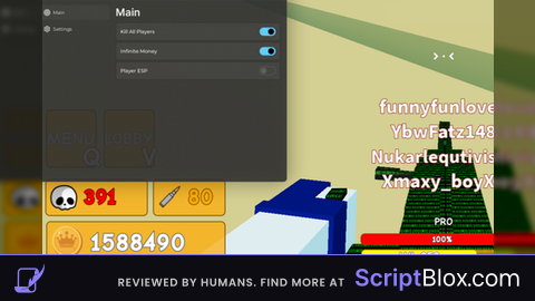 INF MONEY KILL ALL I OP SCRIPT XD