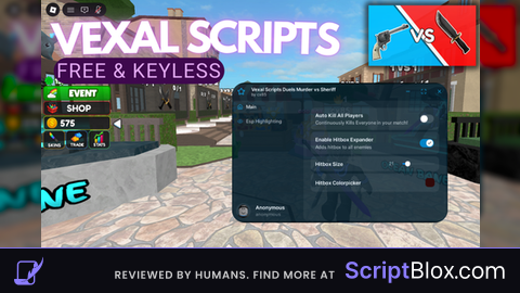 Vexal Scripts Keyless and Free All Executors