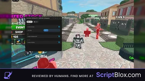OP murderer vs sherrlfs script I Aimbot I ESP I AUTO FIRE