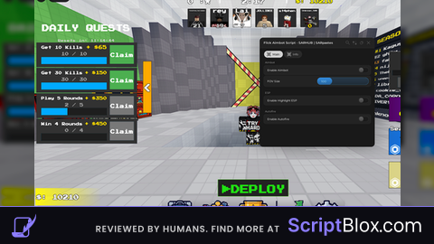 FIick Aimbot Script I AUTOFIRE I AIMBOT I ESP