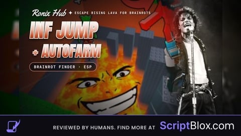 Best *OP* Inf Jump Long Jump Autofarm Brainrot Finder ESP