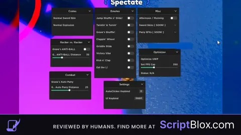 Graves Script Auto Parry Auto Clicker HvH Feature Animation