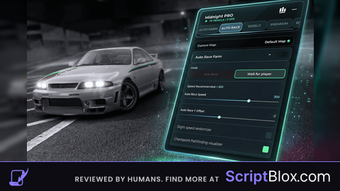 Auto Drive Auto Farm Auto Race Auto collect rewards Anti Lag