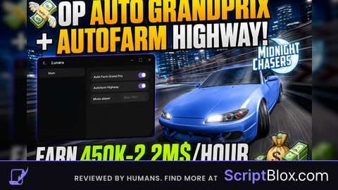 OP AUTO GRANDPRIX AND AUTOFARM Earn 450K to 2M per hour