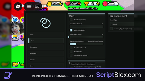 Script Auto Inf slap And Wins And More