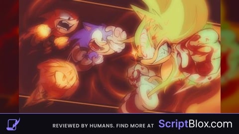 Fleetway Sonic Low HP Theme In Game