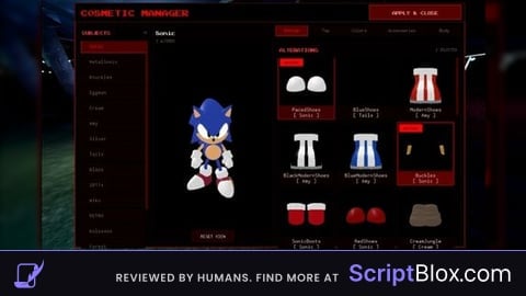 Cosmetic & Skin Modifier GUI para OM