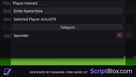 Spectate Teleport to Player