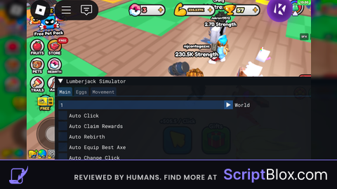 Script Auto click