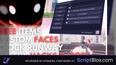 GUI REVIVED FREE ITEMS DECAL FACE AUTOFARM BLOCK RUNWAY