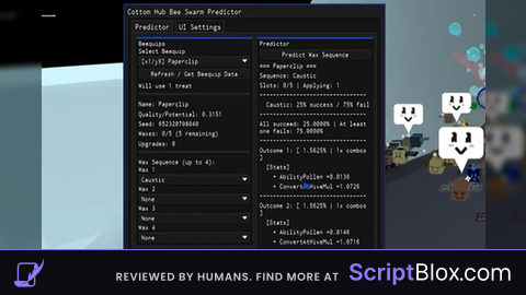 Cottom Hub BEST BSS Wax Predictor