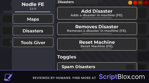 Nodle FE I ServerPanel I Serversided I FE