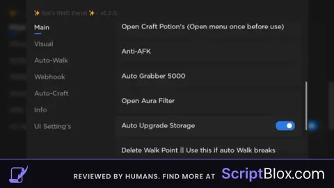 Sols Panel Script