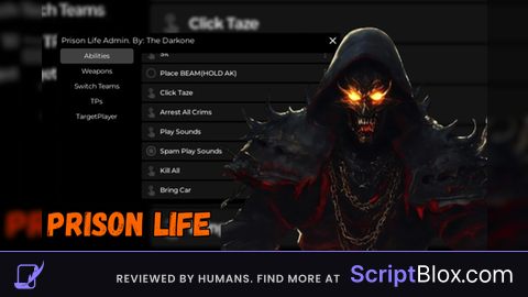 The Darkones Pr1son L1fe GUI