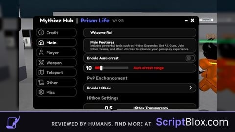 Mythixz Hub  Early Version No Key
