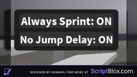 always sprint and no jump cooldown
