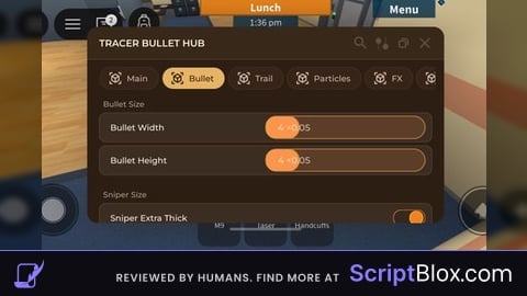 Tracer custom Hub