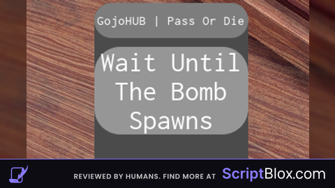 Gojo HUB Pass or Die Script