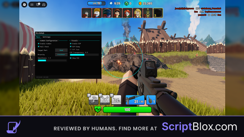 NickHub Esp Team or Enemy And Aimbot with Wallcheck Feature