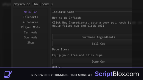 physco.cc TB3 Infinite Cash, Dupe AND MORE FREE