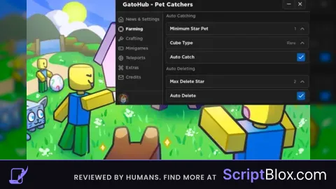 GatoHub Auto Catch Auto Delete and more