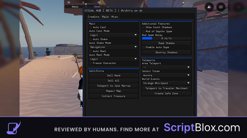 VISUAL HUB WORKING