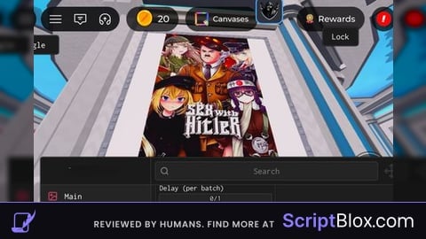 draw donate image draw script