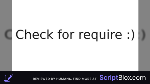 Require Supports Checker (CHECK YOUR EXECUTOR!)
