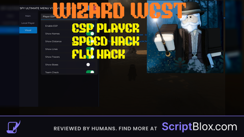 WIZARDWEST ESP ENEMY FAST WALK AND FLY