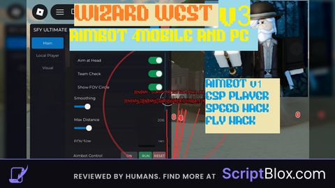 WIZARDWEST V3 AIMBOT PC AND MOBILE ESP AND MORE