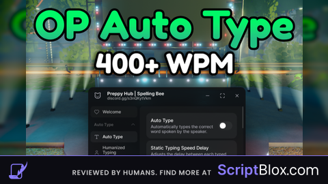 BEST Undetectable Script Keyless Auto Type Free Emotes Typos