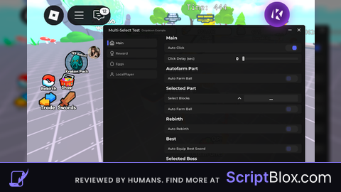 Sword Every Click Script Auto Farm And More