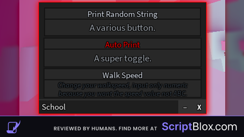 School UI Library
